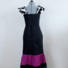 Reworked Color Block Mermaid Dress - Back