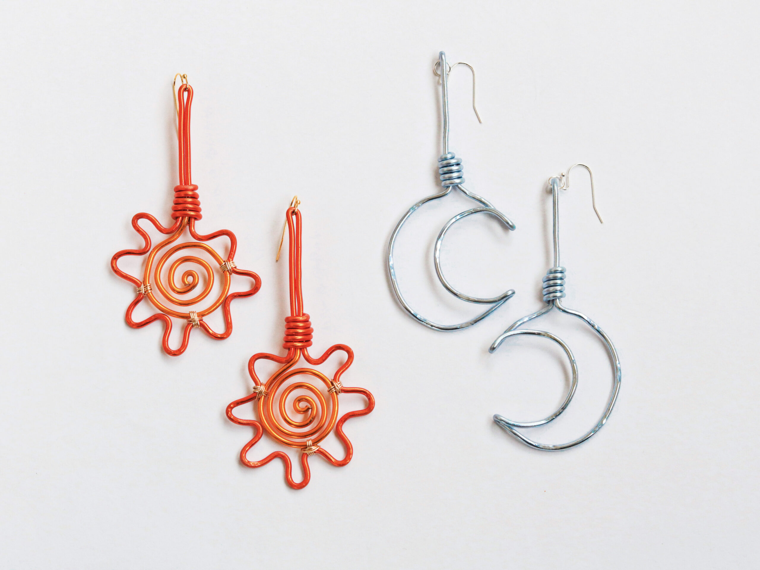 Sun-Moon-Wire-Wrapped-Earrings