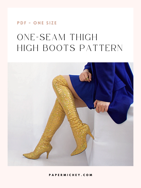 Single-Seam-Thigh-High-Boots-Pattern